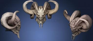 3D model Demon Head (STL)